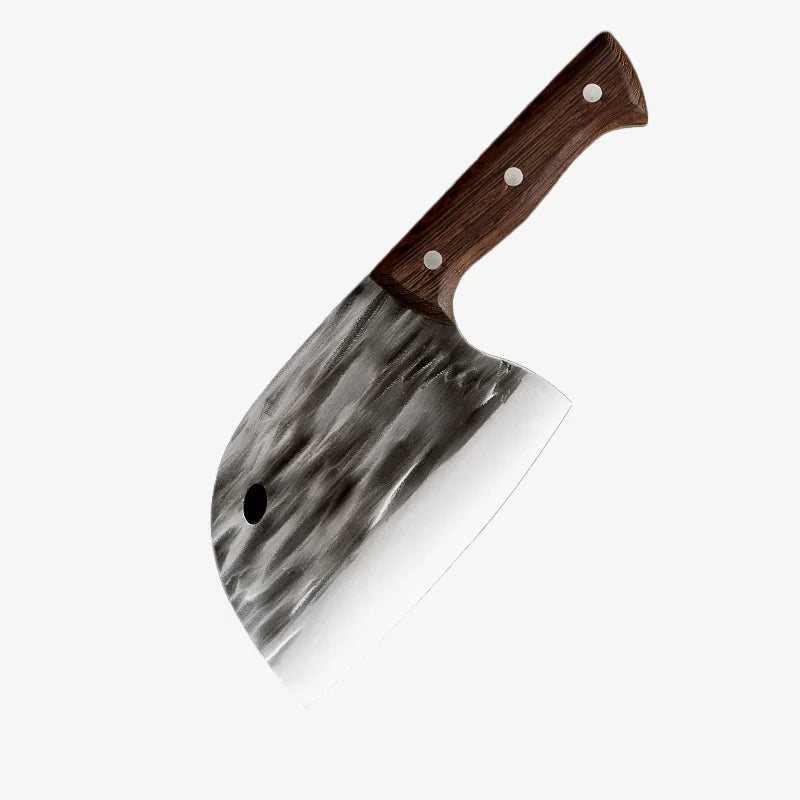 Professionelles Küchenbeil aus Edelstahl - Scharfes Schneidwerkzeug für Fleisch und Gemüse