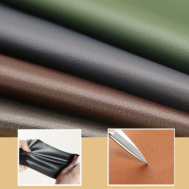 FlexRestore Selbstklebendes Leder-Reparaturset - Einfache Lederrestaurierung für Möbel, Autositze & Kleidung | Kratzfeste & langlebige Lederpflege