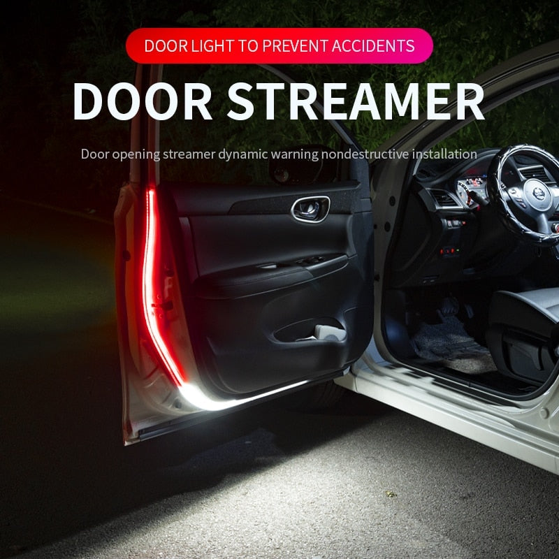 LED-Auto Türleuchten - Sicherheits-Warnlicht für bessere Sichtbarkeit bei Nacht