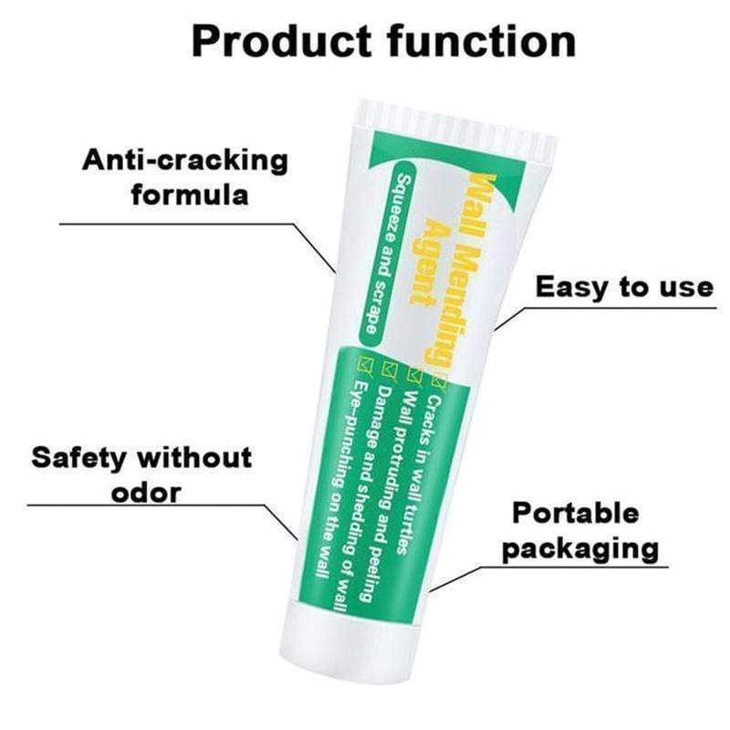 Wasserdichte Wandreparaturcreme - Einfach anzuwenden - Ideal für Wandrisse und Löcher