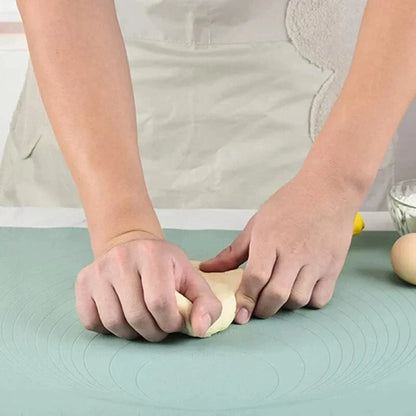 FlexiBake - Silikon Backmatte für müheloses Kneten, Backen und saubere Arbeitsflächen