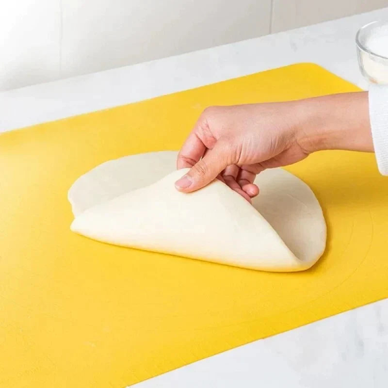 FlexiBake - Silikon Backmatte für müheloses Kneten, Backen und saubere Arbeitsflächen