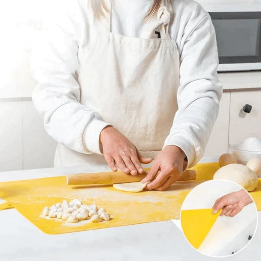 FlexiBake - Silikon Backmatte für müheloses Kneten, Backen und saubere Arbeitsflächen