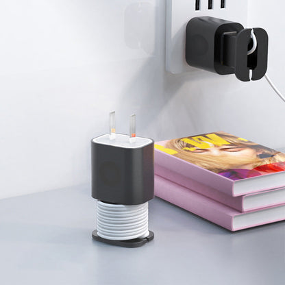 ChargeWrap Kabelschutz Ladegerät Organizer Apple 20W hitzebeständig verhedderungsfrei kompakt unterwegs