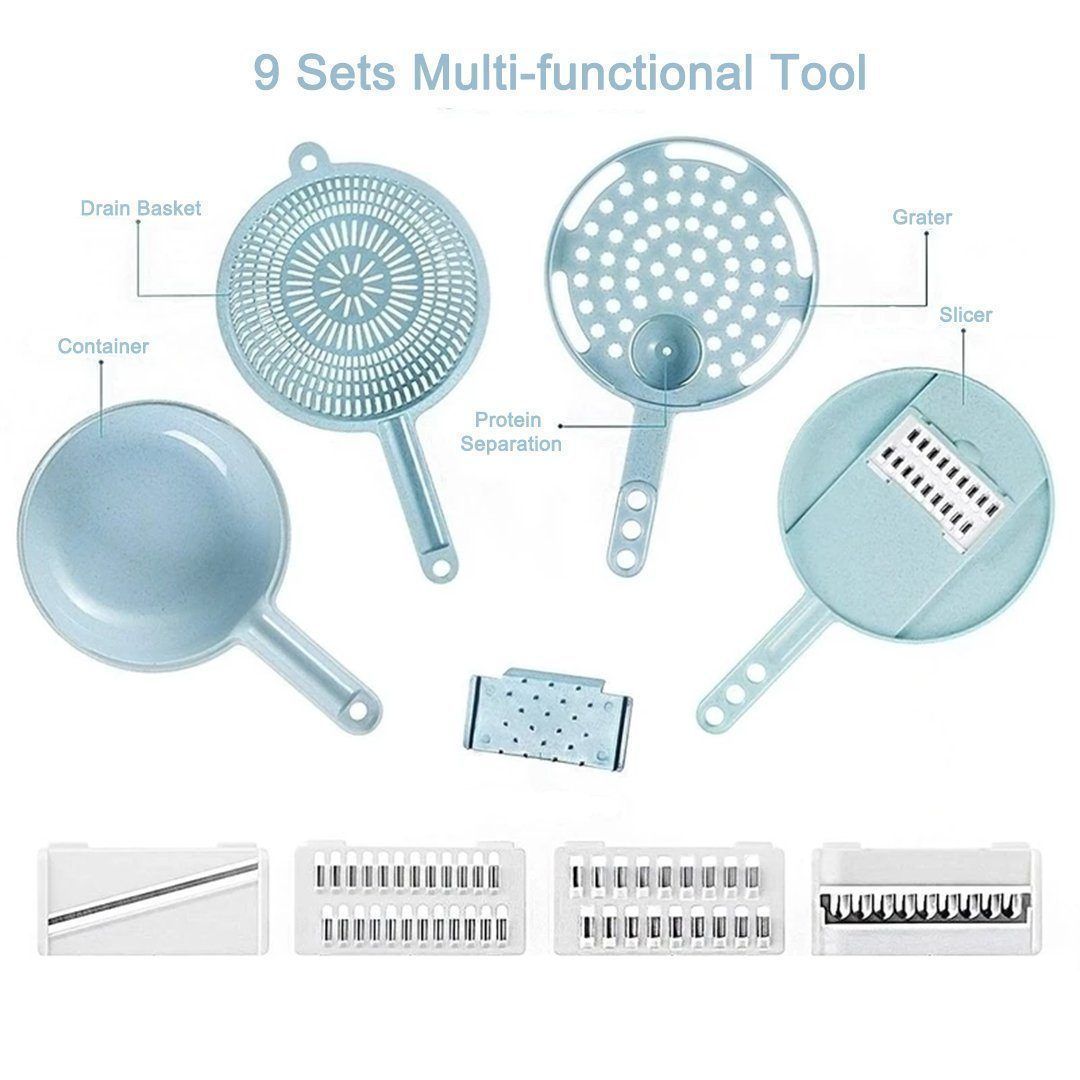 ChopCraft Küchenhobel - Multifunktionaler Gemüsezerkleinerer für mühelose Zubereitung