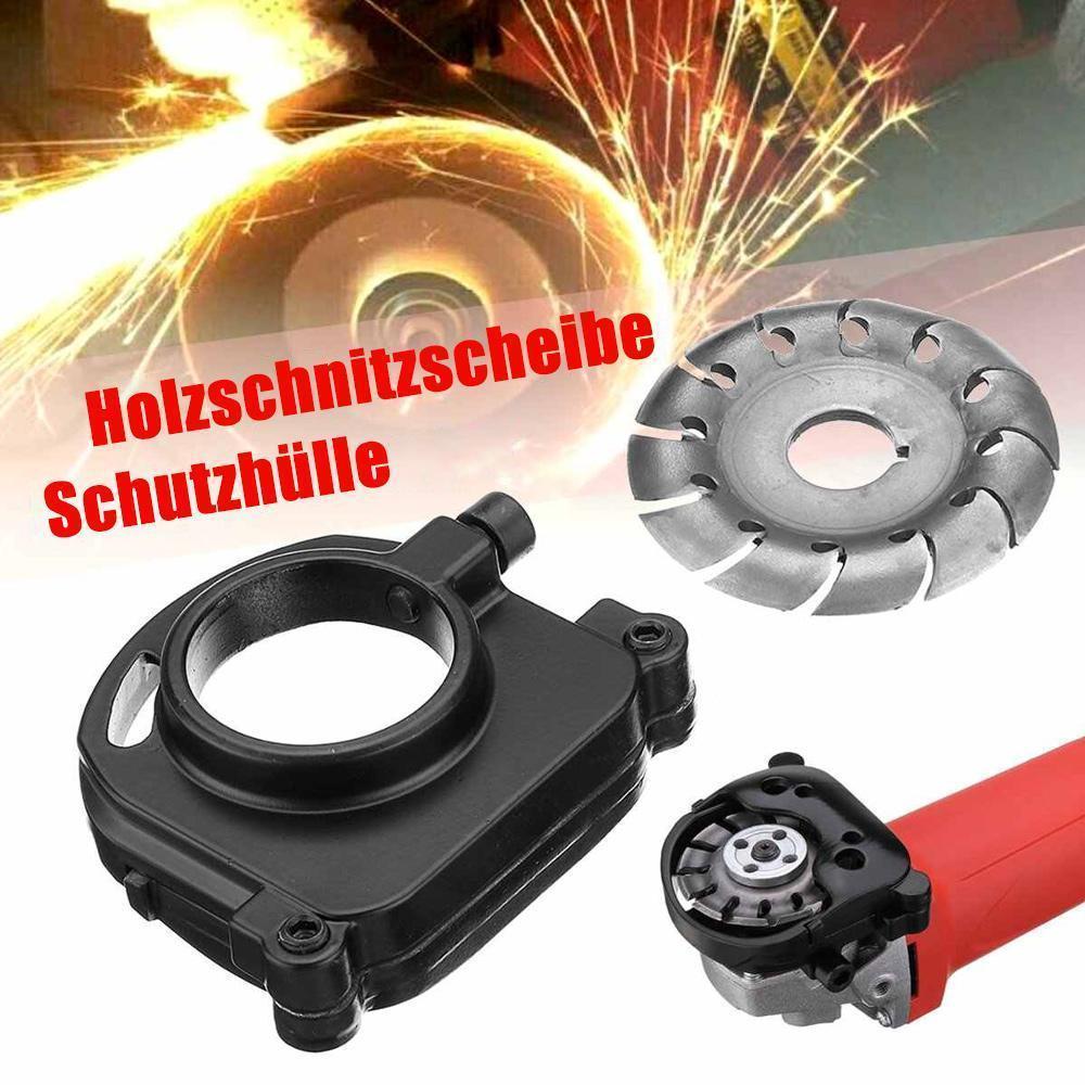 Holzschnitzwerkzeug für Winkelschleifer - Multifunktionaler Fräskopf für Holzarbeiten - Ideal zum Schnitzen, Schleifen und Formen - Hochwertige Hartmetallklingen - Für Heimwerker und Profis