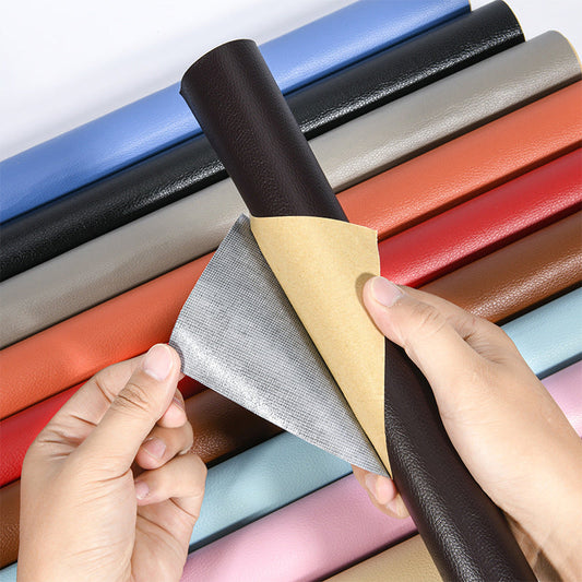 FlexRestore Selbstklebendes Leder-Reparaturset - Einfache Lederrestaurierung für Möbel, Autositze & Kleidung | Kratzfeste & langlebige Lederpflege