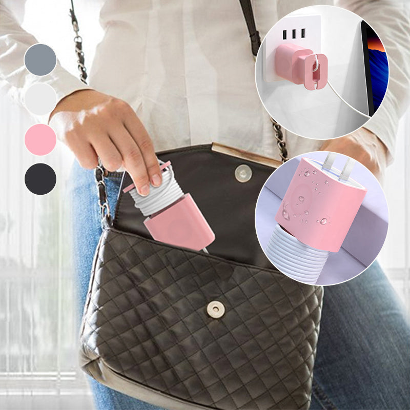 ChargeWrap Kabelschutz Ladegerät Organizer Apple 20W hitzebeständig verhedderungsfrei kompakt unterwegs