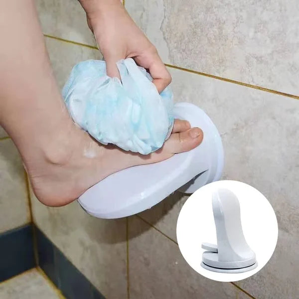 FootSafe Dusch-Fußstütze mit Saugnapf - Mehr Komfort und Sicherheit im Badezimmer