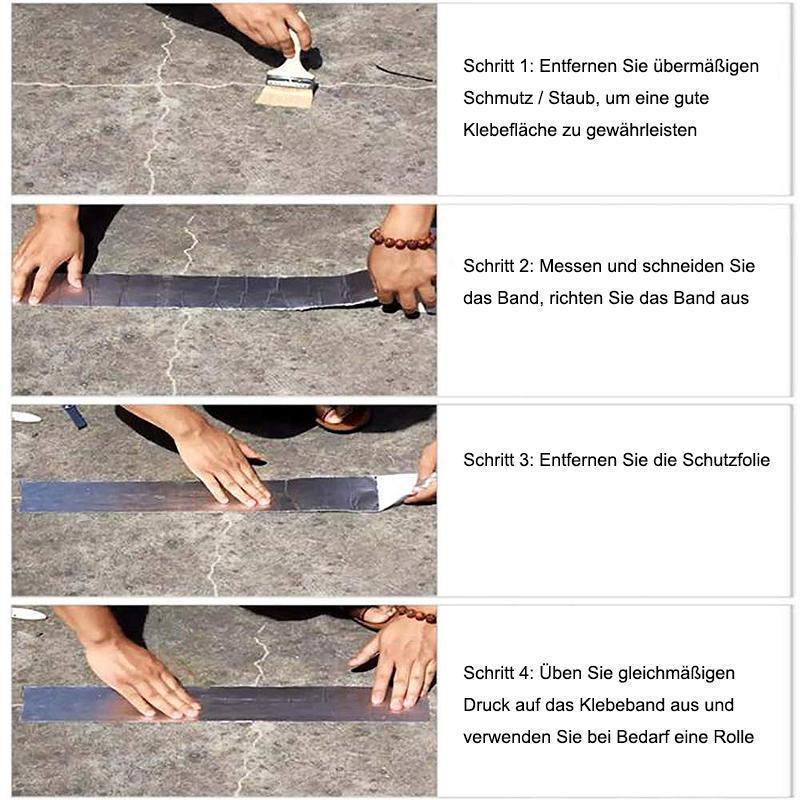 AquaStop wasserdichtes Butylklebeband - Sofortige Abdichtung.
