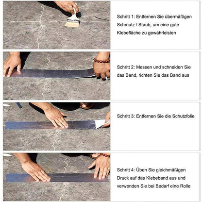 AquaStop wasserdichtes Butylklebeband - Sofortige Abdichtung.