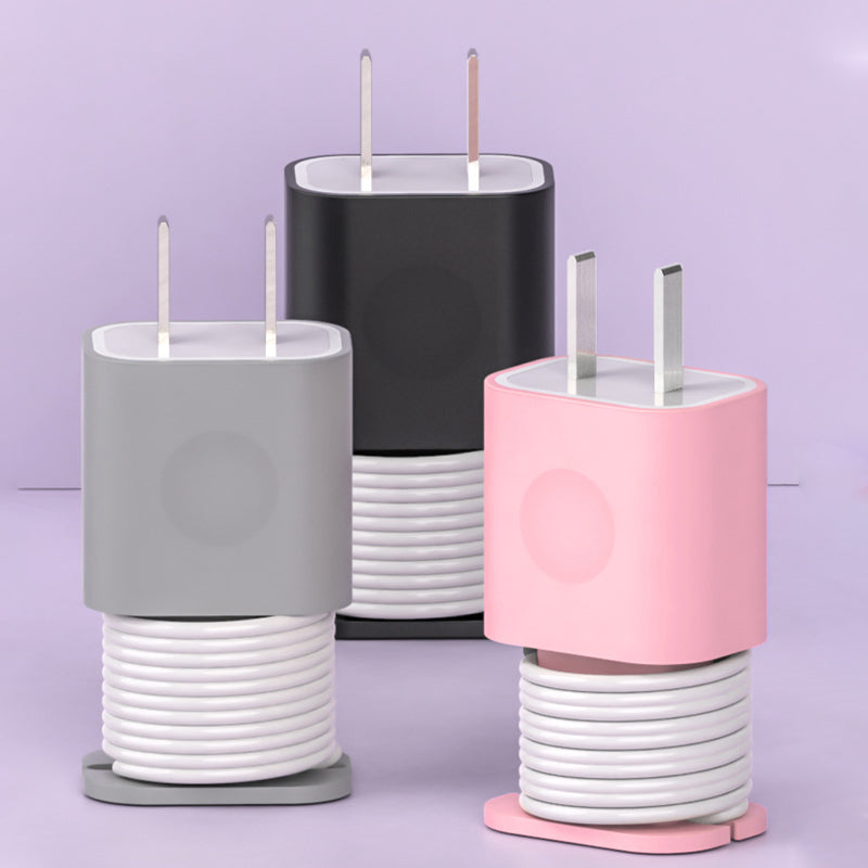 ChargeWrap Kabelschutz Ladegerät Organizer Apple 20W hitzebeständig verhedderungsfrei kompakt unterwegs