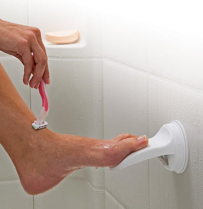 FootSafe Dusch-Fußstütze mit Saugnapf - Mehr Komfort und Sicherheit im Badezimmer