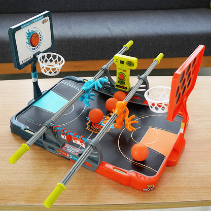 Mini Basketball Spielset - Lustiges Tischspiel - Fördert Geschicklichkeit und Reaktionsfähigkeit - Für Kinder und Erwachsene