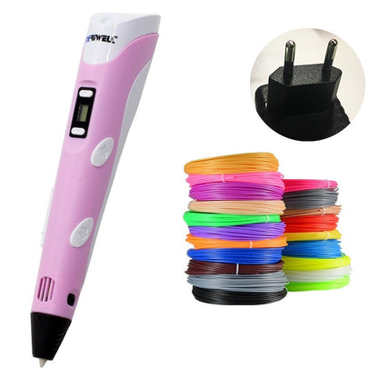 CraftVive 3D-Stift - Kreatives Werkzeug für 3D-Zeichnungen und künstlerische Kreationen