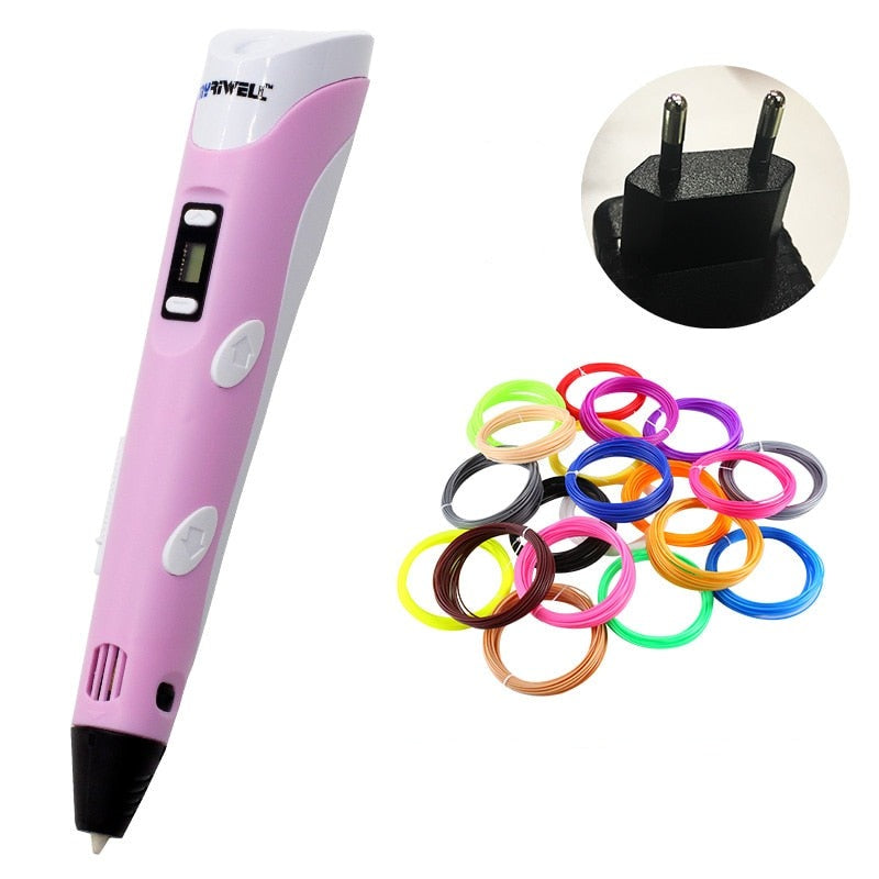 CraftVive 3D-Stift - Kreatives Werkzeug für 3D-Zeichnungen und künstlerische Kreationen