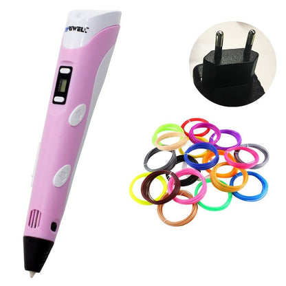 CraftVive 3D-Stift - Kreatives Werkzeug für 3D-Zeichnungen und künstlerische Kreationen