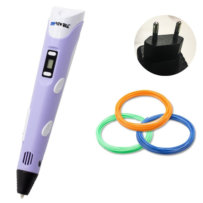 CraftVive 3D-Stift - Kreatives Werkzeug für 3D-Zeichnungen und künstlerische Kreationen
