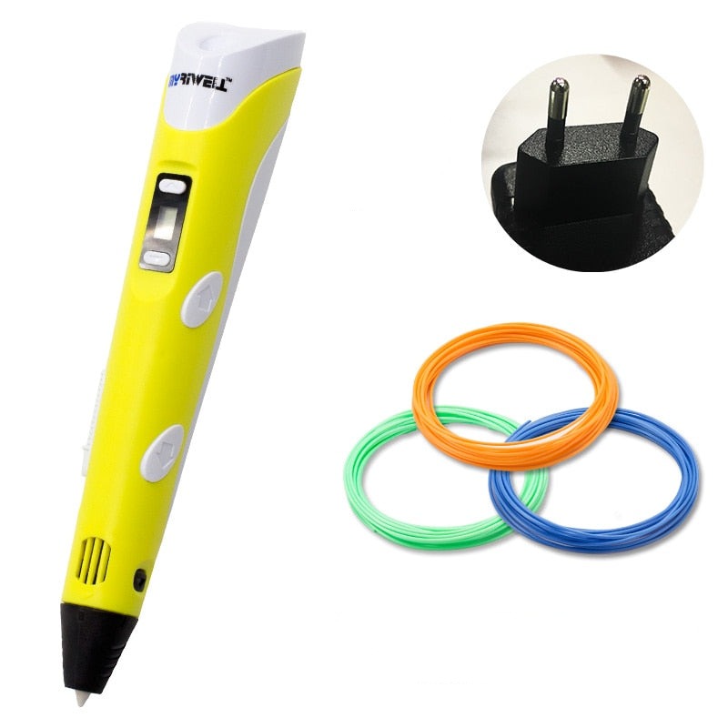 CraftVive 3D-Stift - Kreatives Werkzeug für 3D-Zeichnungen und künstlerische Kreationen