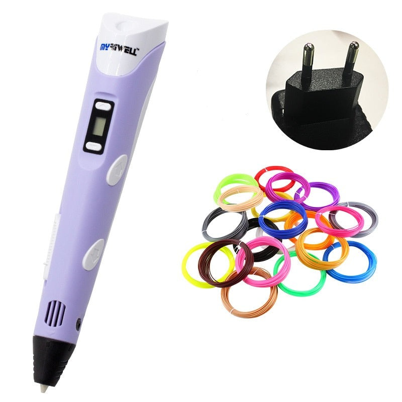 CraftVive 3D-Stift - Kreatives Werkzeug für 3D-Zeichnungen und künstlerische Kreationen