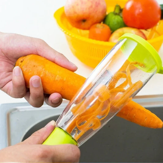 Edelstahl Gemüse- und Obstschäler - BladeMaster Präzisionsschäler für müheloses Schälen