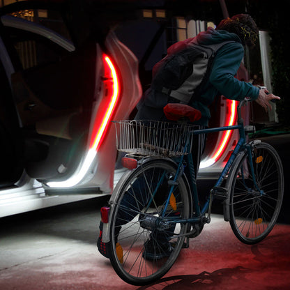 LED-Auto Türleuchten - Sicherheits-Warnlicht für bessere Sichtbarkeit bei Nacht
