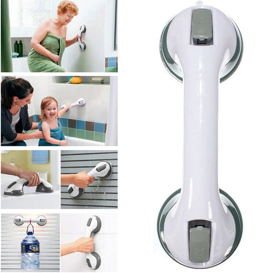 Starke Sauggriff Haltegriffe - Bieten extra Sicherheit und Stabilität im Badezimmer - Einfache, werkzeuglose Montage, ideal für Senioren, Kinder oder für zusätzlichen Halt