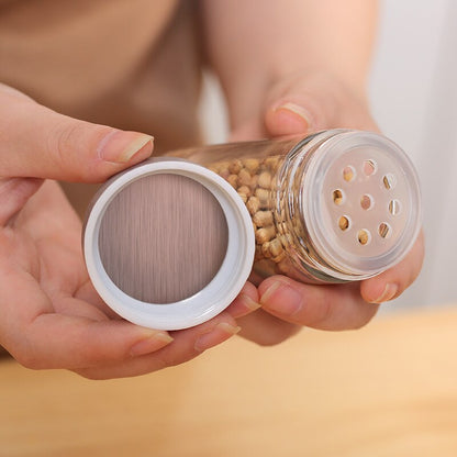 Drehbarer Gewürzhalter aus Edelstahl – Stilvolle und praktische Lösung zur Aufbewahrung von Gewürzen – Bringen Sie mehr Ordnung und Eleganz in Ihre Küche
