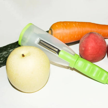 Edelstahl Gemüse- und Obstschäler - BladeMaster Präzisionsschäler für müheloses Schälen