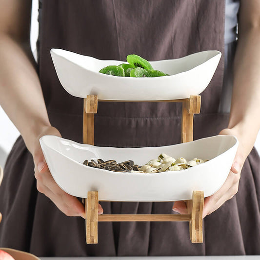 FreshTier - Eleganter Obstständer für Ihre Küche