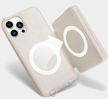 CarryChic - Stilvolle iPhone-Tasche mit verstellbarem Schultergurt für freihändiges Tragen und modischen Schutz