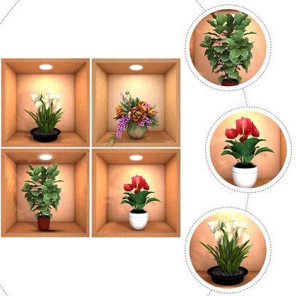 FlexiDecor 3D Wandaufkleber - Einfache Anbringung und stilvolle Raumdekoration
