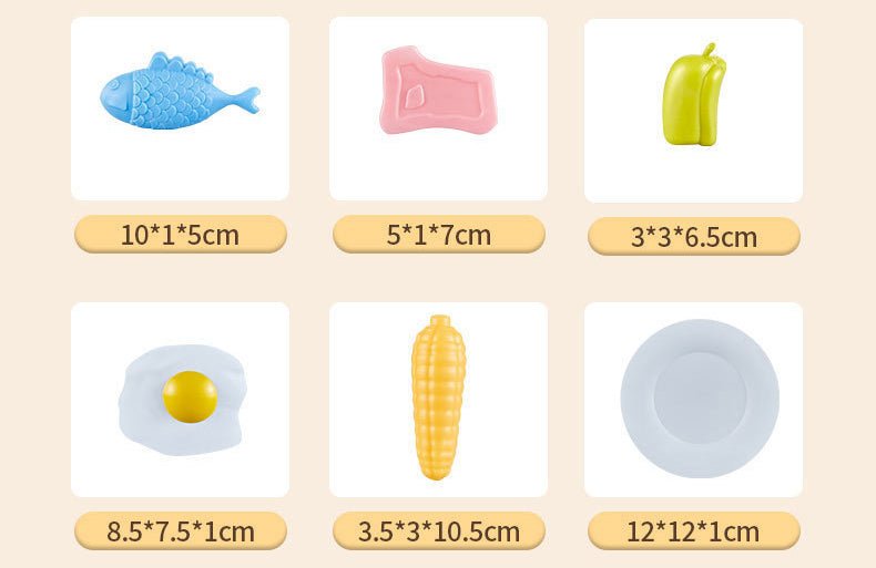 Kochspielzeug Kinder ChefPlay Küchen-Set Kreativität Lernspielzeug ungiftig langlebig gesunde Ernährung Familienzeit 3 Jahre+