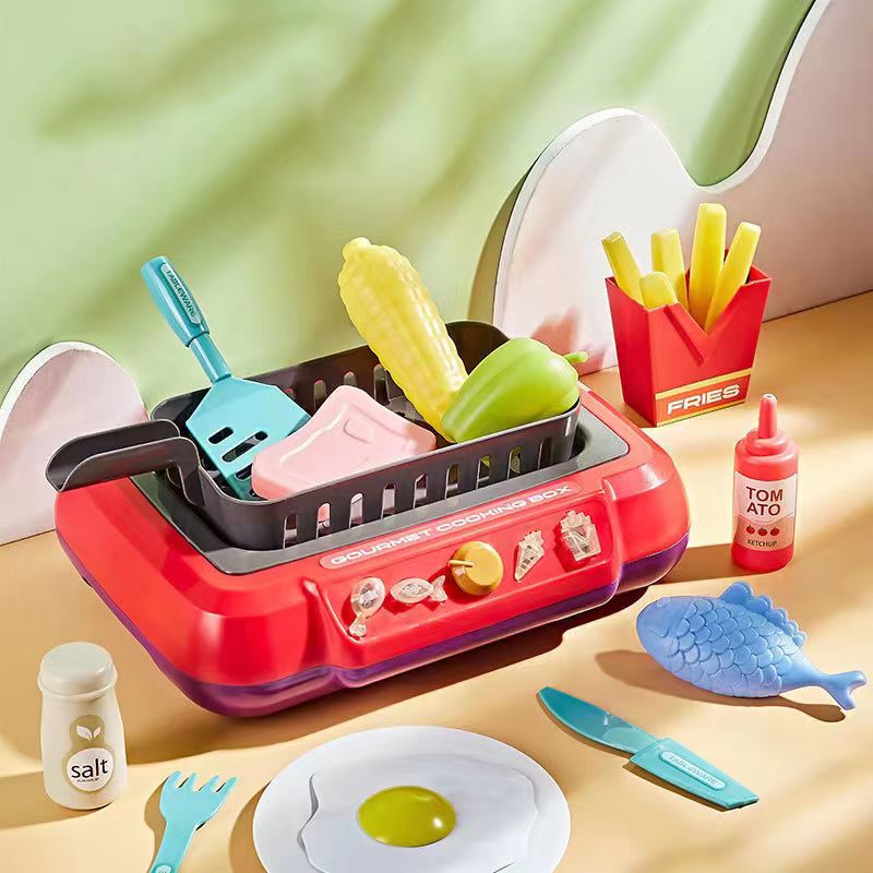 Kochspielzeug Kinder ChefPlay Küchen-Set Kreativität Lernspielzeug ungiftig langlebig gesunde Ernährung Familienzeit 3 Jahre+