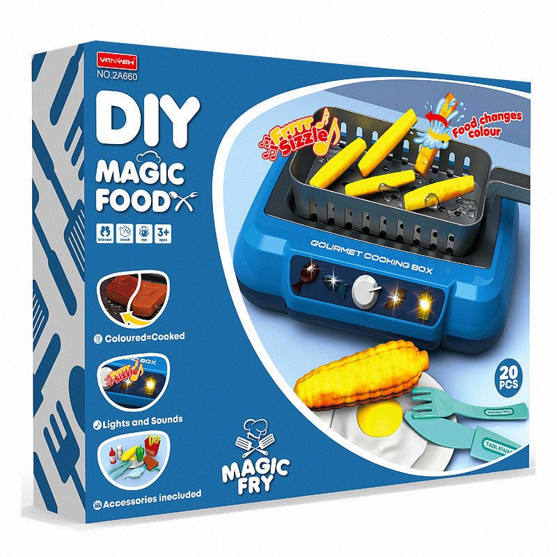 Kochspielzeug Kinder ChefPlay Küchen-Set Kreativität Lernspielzeug ungiftig langlebig gesunde Ernährung Familienzeit 3 Jahre+