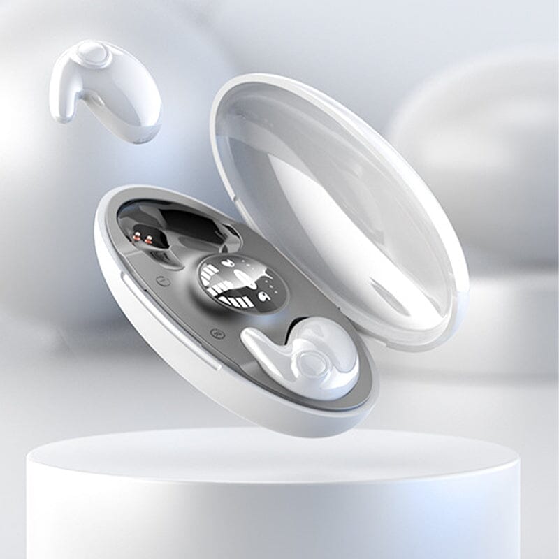 DreamPods – Schlaf-Ohrstöpsel mit Geräuschunterdrückung und langer Akkulaufzeit für erholsame Nächte.