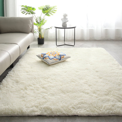 Weicher, hypoallergener Teppich für Wohnzimmer und Schlafzimmer - ComfortGlow Gradient, rutschfest, maschinenwaschbar, luxuriöse Plüschmatte