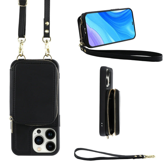 CarryChic - Stilvolle iPhone-Tasche mit verstellbarem Schultergurt für freihändiges Tragen und modischen Schutz